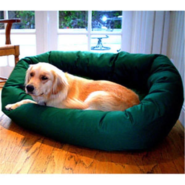 Majestic Pet 52 in. Extra Large Bagel Bed- Green - 788995611530