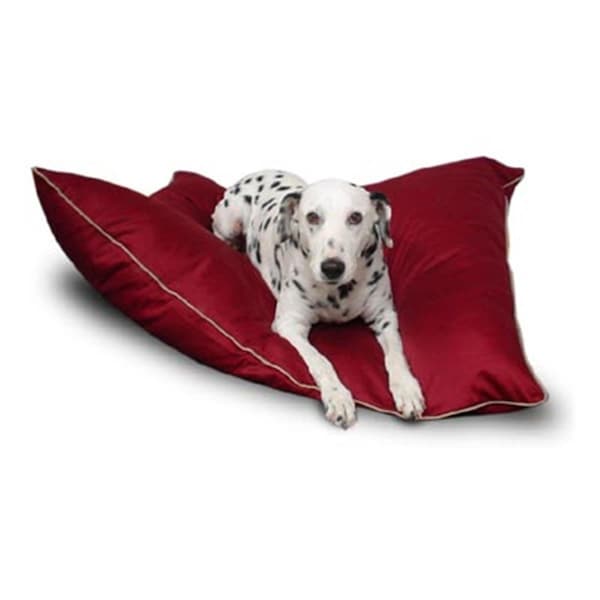 Majestic Pet 35x46 Large Super Value Pet Bed- Burgundy - 788995654643
