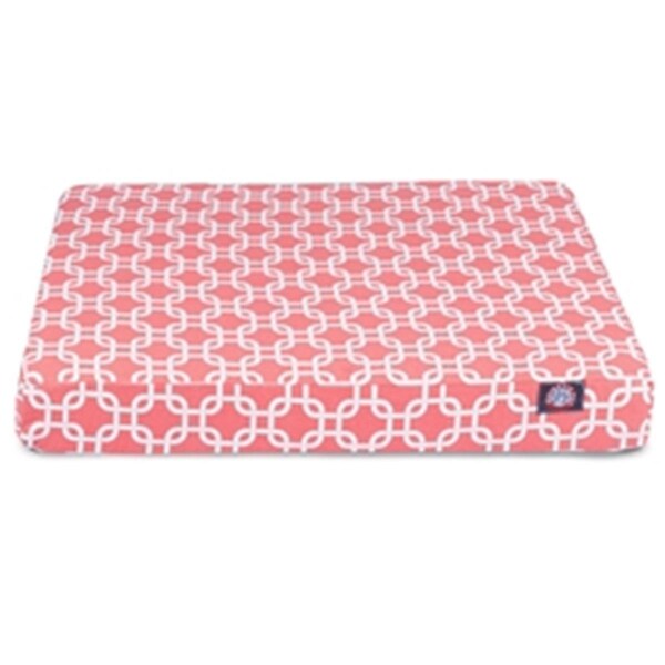 Majestic Pet Coral Links Large Orthopedic Memory Foam Rectangle Dog Bed - 78899551682