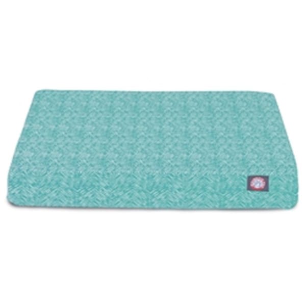 Majestic Pet Teal Navajo Medium Orthopedic Memory Foam Rectangle Dog Bed - 78899551450