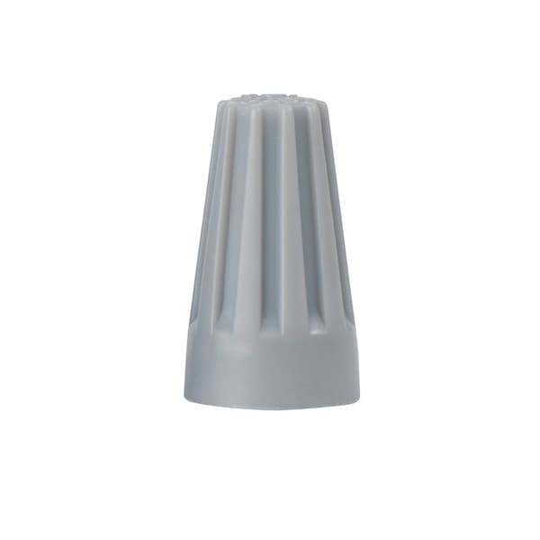 Gardner Bender WireGard 1 Wire Connector, 22 to 16 AWG Wire, Steel Contact, Polypropylene Housing Material, Gray - 19-001