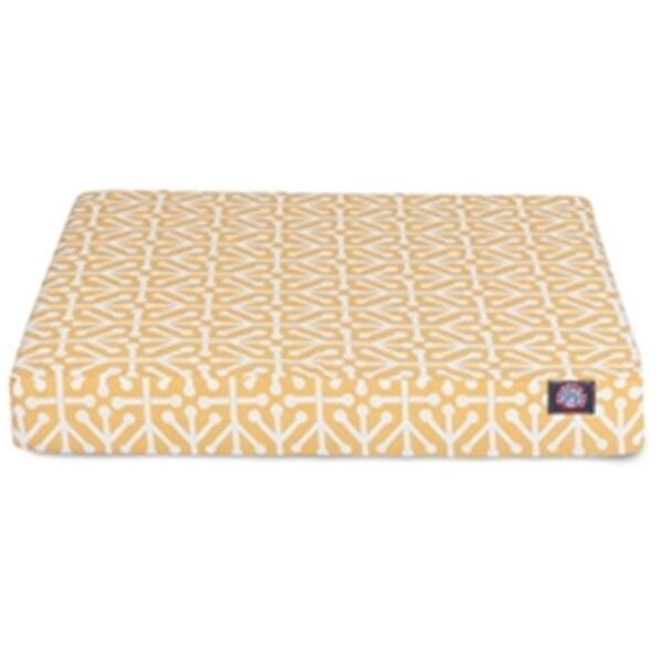 Majestic Pet Citrus Aruba Small Orthopedic Memory Foam Rectangle Dog Bed - 78899551241