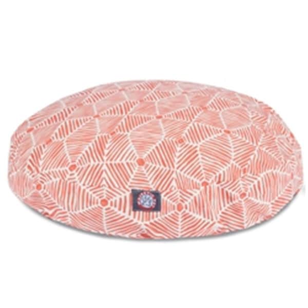 Majestic Pet Charlie Salmon Medium Round Dog Bed - 78899550868