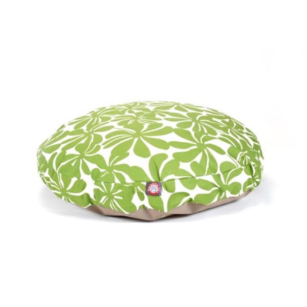River Soap Co MajesticPet  42 in. Plantation Round Pet Bed, Sage - Large - 788995510154