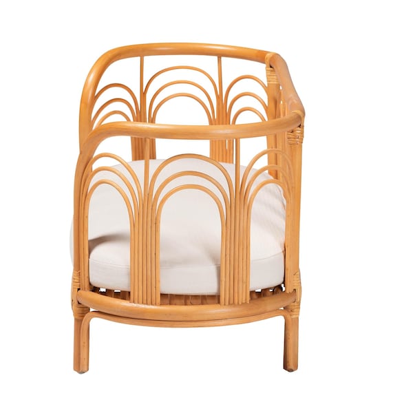 Bali & Pari Nariko Bohemian Light Honey Rattan Pet Bed - 244-13639-ZORO