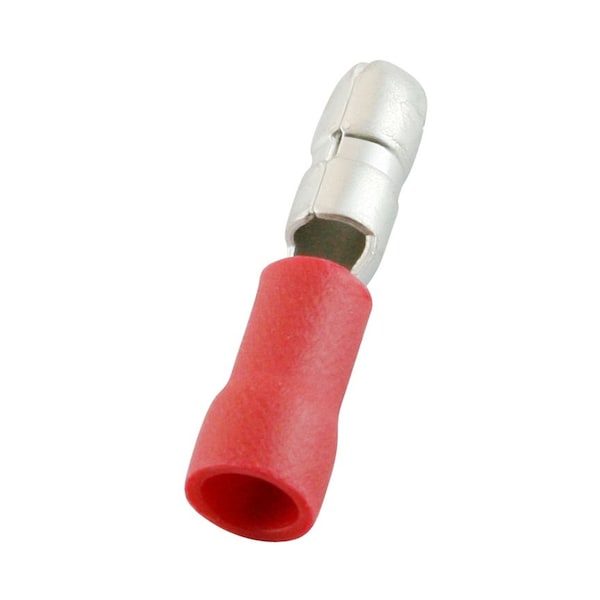 Panduit Bullet Disconnect, Male, Vyl, Insul, PK25 - EBV18-4MB-Q