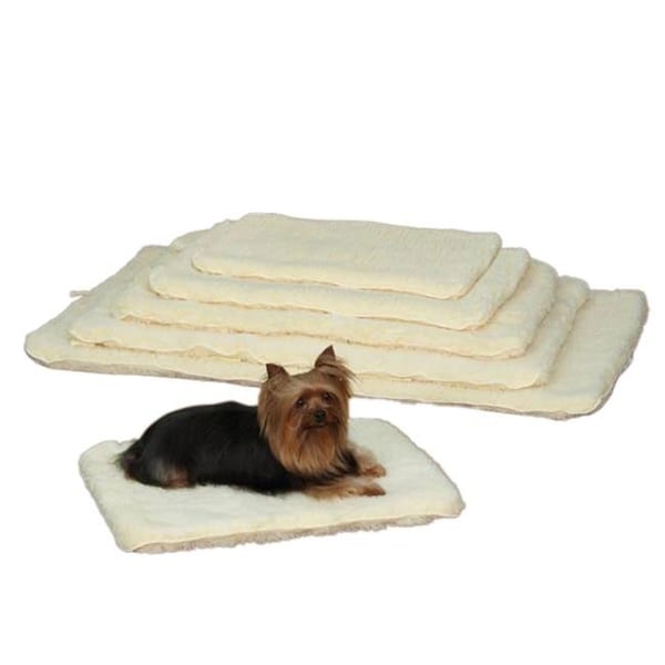 Slumber Pet Slumber Pet ZA427 29 55 Dbl Sided Sherpa Mat Med Natural - ZA427 29 55