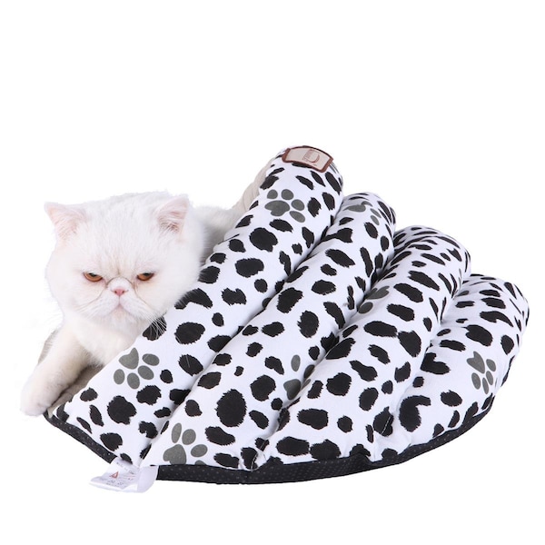 Petpride C19HZY-HL Armarkat Pet Bed Cat Bed 20 x 11 x 20 - Sage Green & Pawprint - PE37672