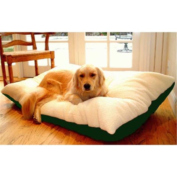 Majestic Pet 36x48 Large Rectangle Pet Bed- Green - 788995652434