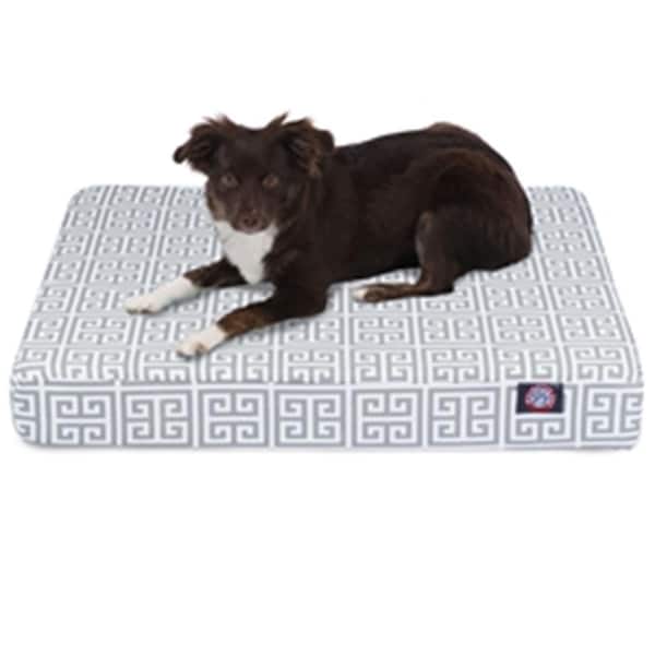 Majestic Pet Gray Towers Small Orthopedic Memory Foam Rectangle Dog Bed - 78899551240