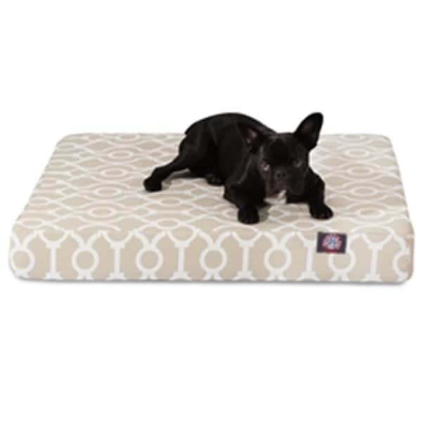 Majestic Pet Sand Athens Medium Orthopedic Memory Foam Rectangle Dog Bed - 78899551458
