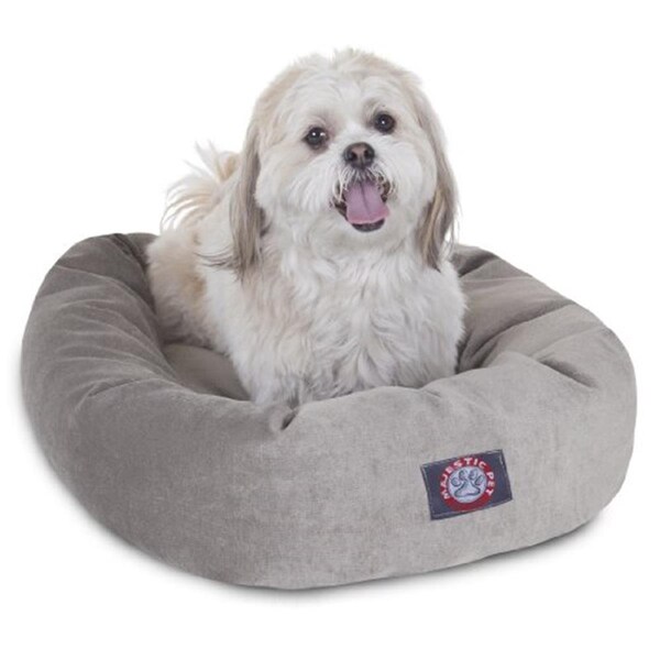 River Soap Co MajesticPet  25 in. Villa Donut Pet Bed, Vintage - 788995522539