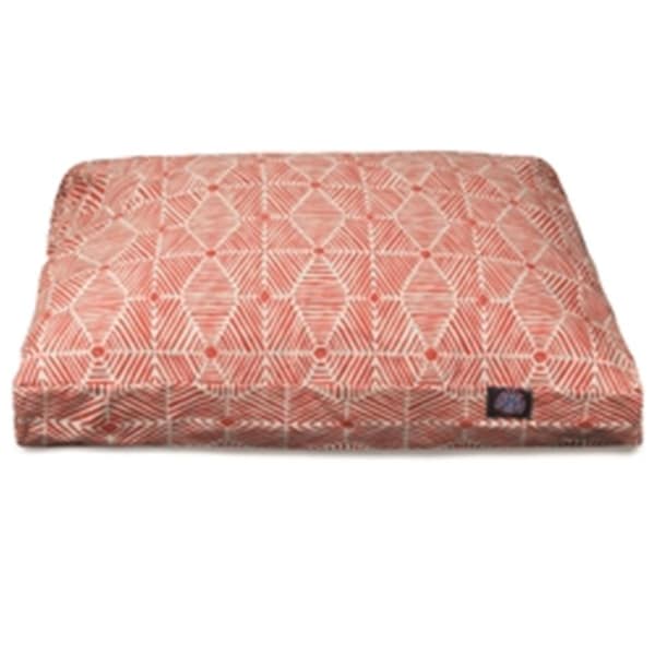 Majestic Pet Charlie Salmon Small Rectangle Dog Bed - 78899560565