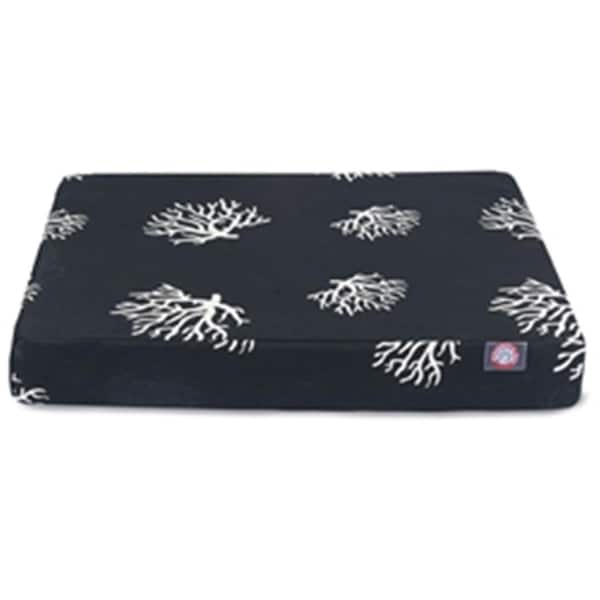 Majestic Pet Black Coral Large Orthopedic Memory Foam Rectangle Dog Bed - 78899551605
