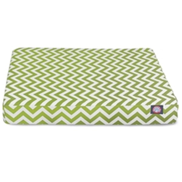 Majestic Pet Sage Chevron Medium Orthopedic Memory Foam Rectangle Dog Bed - 78899551424