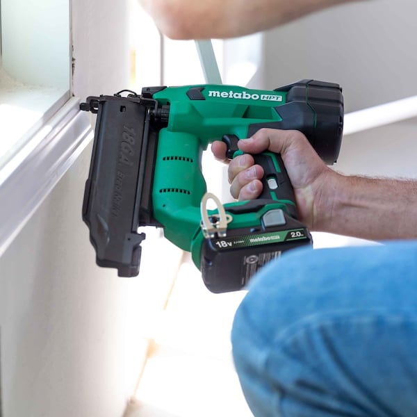 Metabo Hpt 18V MV Cordless Brushless 18-Gauge Compact Cordless Brad Nailer 1 x 2.0Ah - NT1850DFTM