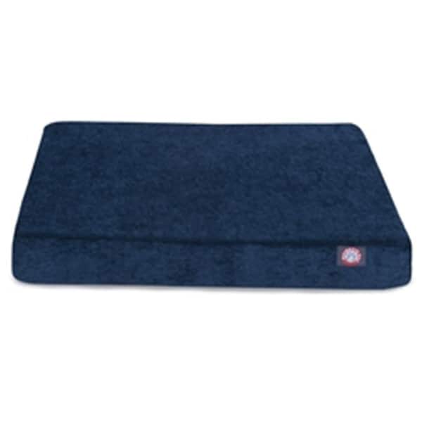 Majestic Pet Navy Villa Large Orthopedic Memory Foam Rectangle Dog Bed - 78899551671