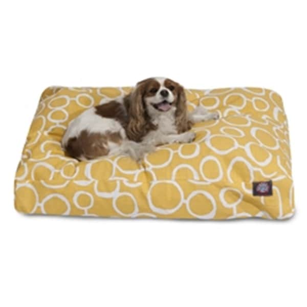 Majestic Pet Fusion Yellow Large Rectangle Dog Bed - 78899550263
