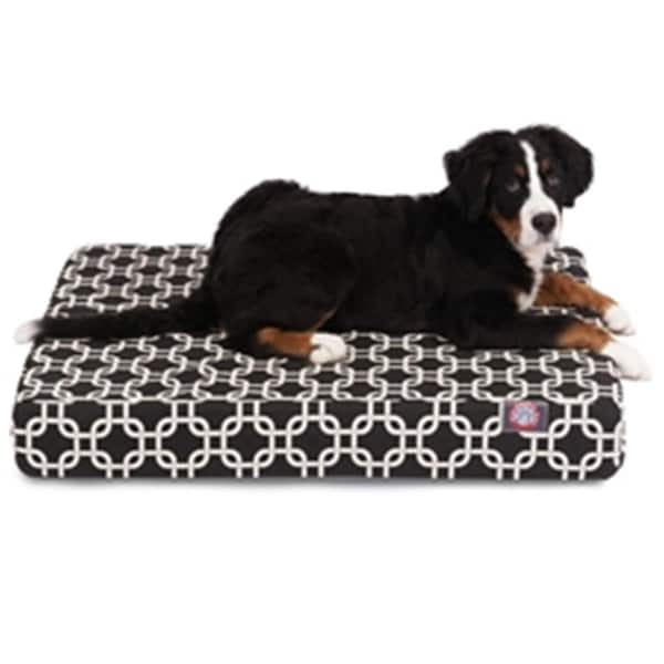 Majestic Pet Black Links Medium Orthopedic Memory Foam Rectangle Dog Bed - 78899551433