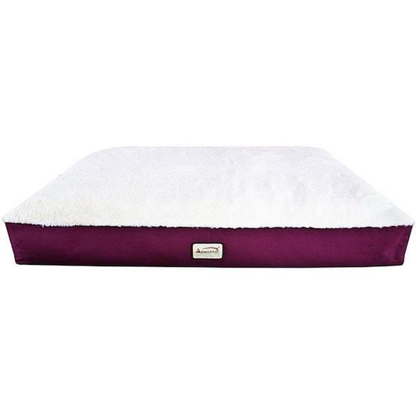 Aeromark M02HJH-MB-X Armarkat Pet Bed Mat 49 x 35 x 8 - Burgundy & Ivory - AE23256