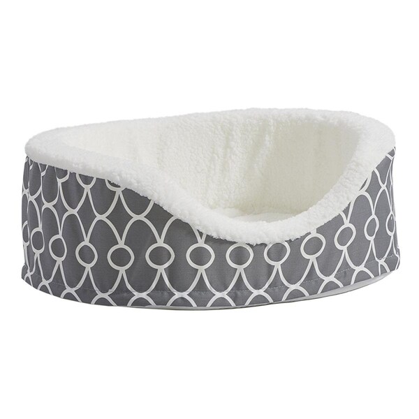 Bpf orthopedic Nesting Cuddle Pet Bed with non-Stick Fabric Protector, Gray - BP2634587