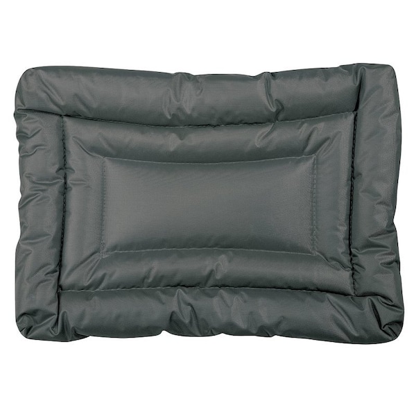 Slumber Pet Dog Bed, 36 in L, 11 in W, Nylon Cover, Gray - ZA210 36 11