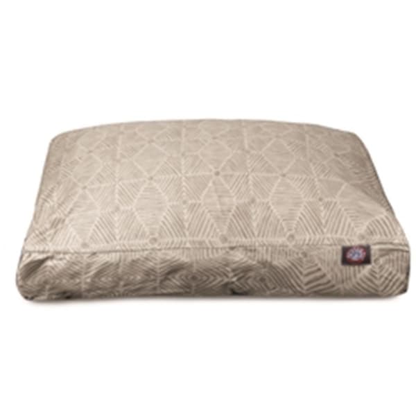 Majestic Pet Charlie Beige Metallic Medium Rectangle Dog Bed - 78899550067
