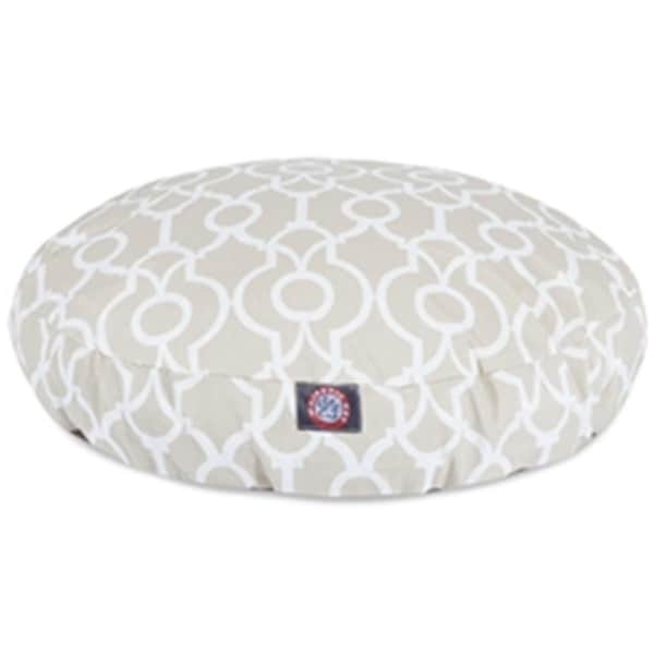 Majestic Pet Athens Sand Medium Round Dog Bed - 78899550904