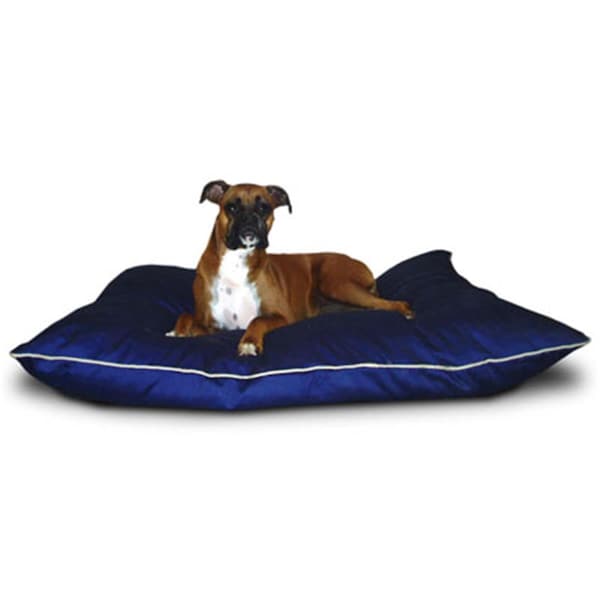 Majestic Pet 28x35 Medium Super Value Pet Bed- Blue - 788995653523