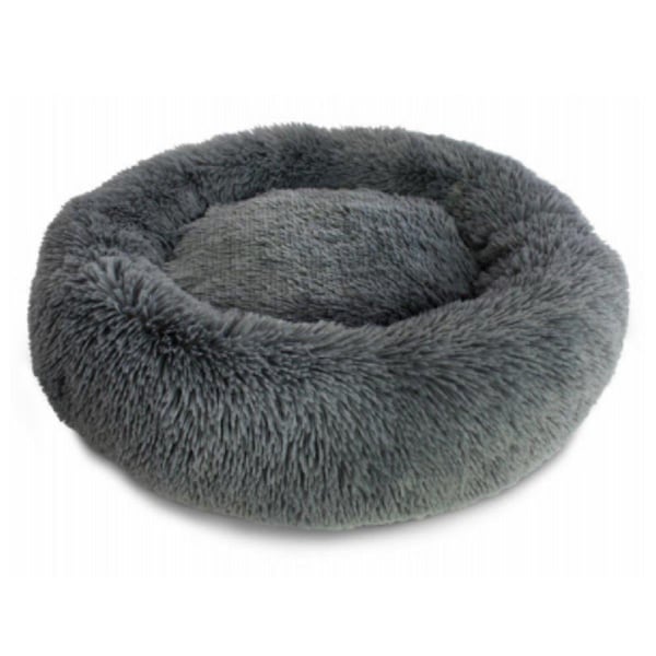 European Home Designs Round Shaggy Pet Bed, Assorted Color - Extra Large - 100634
