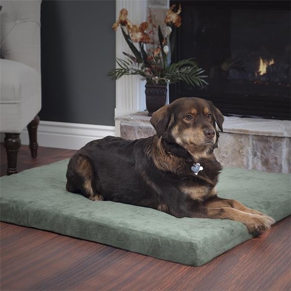 Trademark Global Trademark Global 80-00321 25.5 x 19 in. Petmaker Foam Pet Bed - Forest - 80-00321