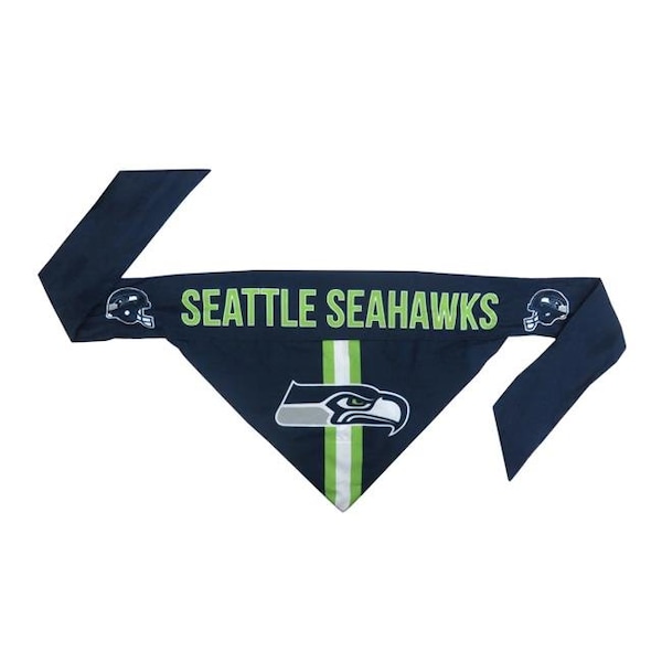 Little Earth Seattle Seahawks Pet Bandanna Size XS - 8669985942