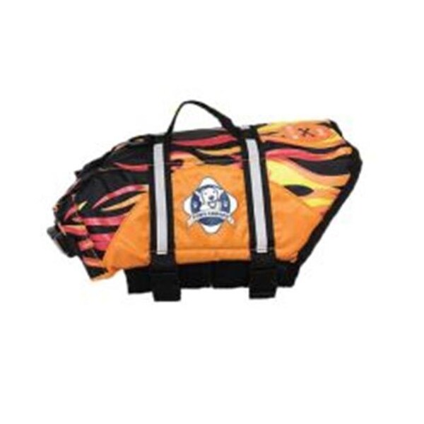 Paws Aboard Paws Aboard F1400 Doggy Life Jacket M Flames - F1400