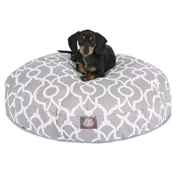 Majestic Pet Athens Gray Small Round Dog Bed - 78899550700