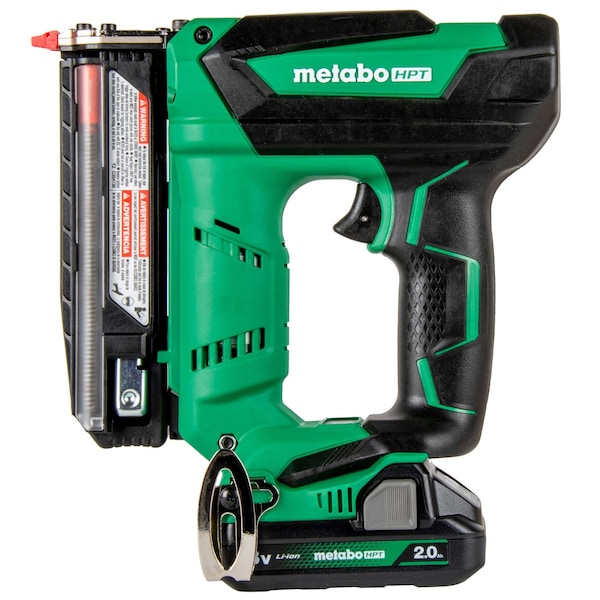 Metabo Hpt 18V MV Cordless Compact 23-Gauge Pin Nailer 1 x 2.0Ah - NP18DSALTM