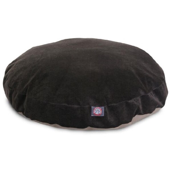 River Soap Co MajesticPet  36 in. Villa Round Pet Bed, Storm - Medium - 788995508540