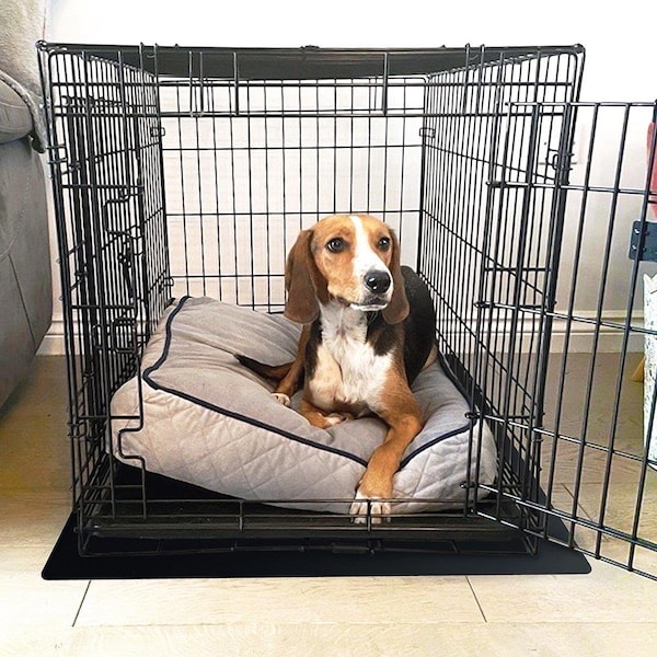 Petpride 32 x 50 in. P-Tex Pet Crate Floor Protection Mat, Black - 2XL - PE2966040