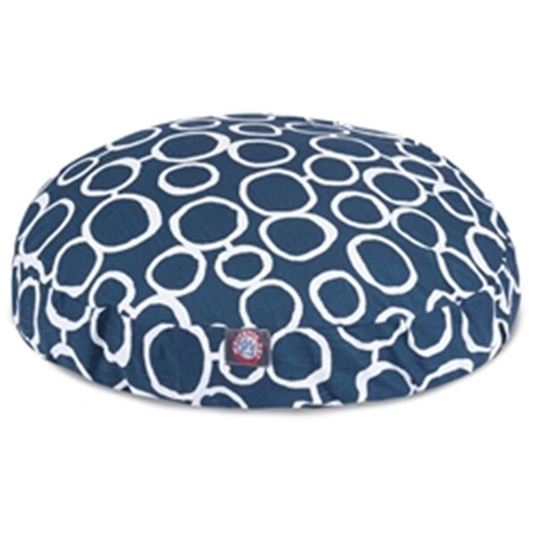 Majestic Pet Fusion Navy Medium Round Dog Bed - 78899550864