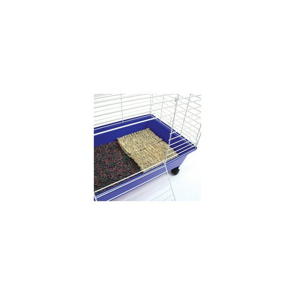 Ware Mfg Small Animal Multi-Mat, Hand Woven Grass, 6-In. x 10-1/2-In. - 3868