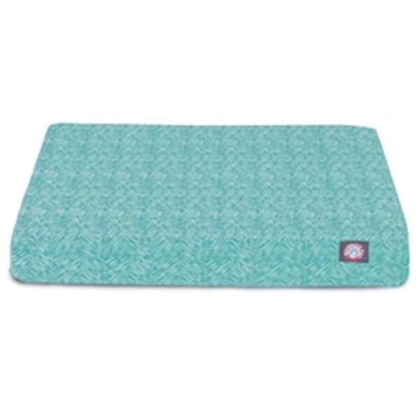 Majestic Pet Teal Navajo Large Orthopedic Memory Foam Rectangle Dog Bed - 78899551650