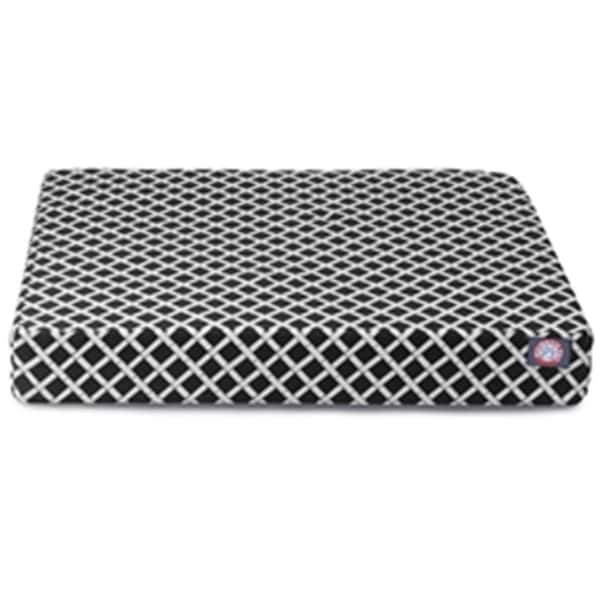 Majestic Pet Black Bamboo Large Orthopedic Memory Foam Rectangle Dog Bed - 78899551602