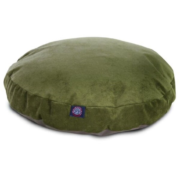 River Soap Co MajesticPet  42 in. Villa Round Pet Bed, Fern - Large - 788995510505