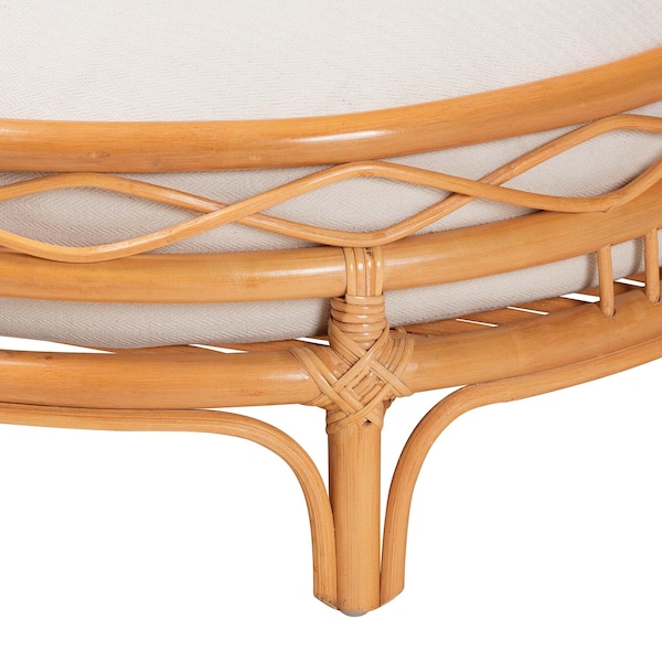 Bali & Pari Jovia Bohemian Honey Rattan Pet Bed - 245-13638-ZORO