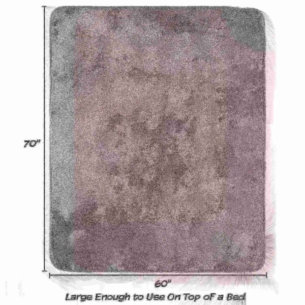 Pet Adobe Waterproof 60x70in Pet Throw Blanket, Gray - 346391YRB