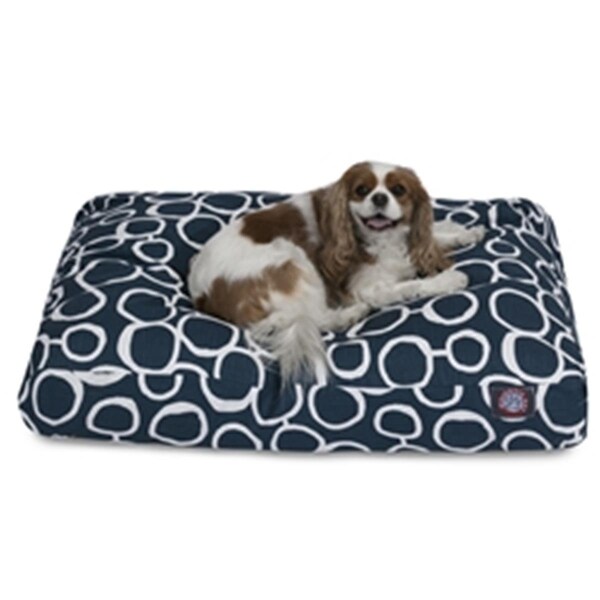 Majestic Pet Fusion Navy Large Rectangle Dog Bed - 78899550264