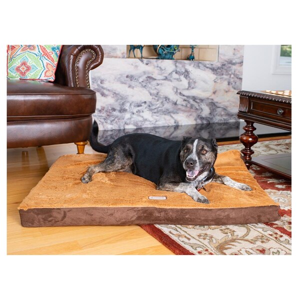 Petpride M06HKF-ZS-L Armarkat Pet Bed Mat 39 x 3 x 27 - Mocha & Brown - PE2522243
