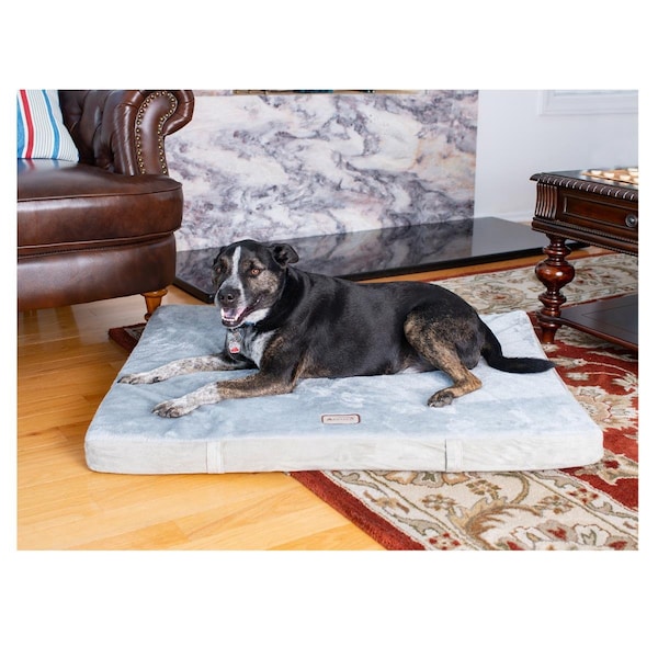 Petpride M06HHL-HS-L Armarkat Pet Bed Mat 39 x 3 x 27 - Sage green & grey - PE165808