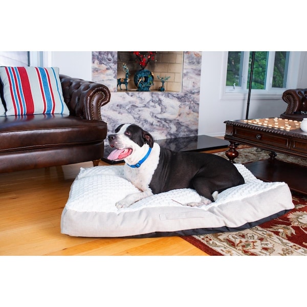 Armarkat M12HMB-MB-X Crate Mat with Poly Fill Cushion & Removable Cover Dog Bed - Extra Large - M12HMB/MB-X