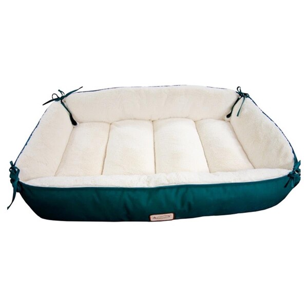 Petpride D04HML-MB-L Armarkat Pet Bed 41 x 26 x 8 - Laurel Green & Ivory - PE165203