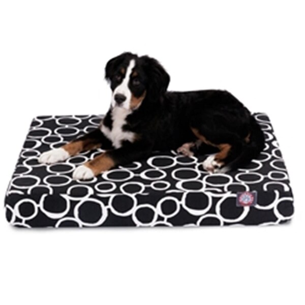 Majestic Pet Black Fusion Medium Orthopedic Memory Foam Rectangle Dog Bed - 78899551473